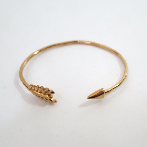 STELLA & DOT Gilded Arrow bangle bracelet - Picture 2 of 5